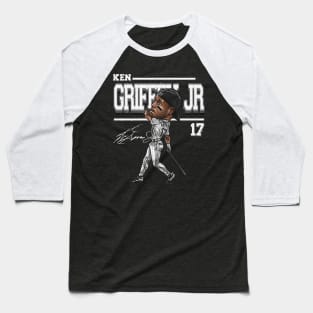 Ken Griffey Jr. Chicago W Cartoon Baseball T-Shirt